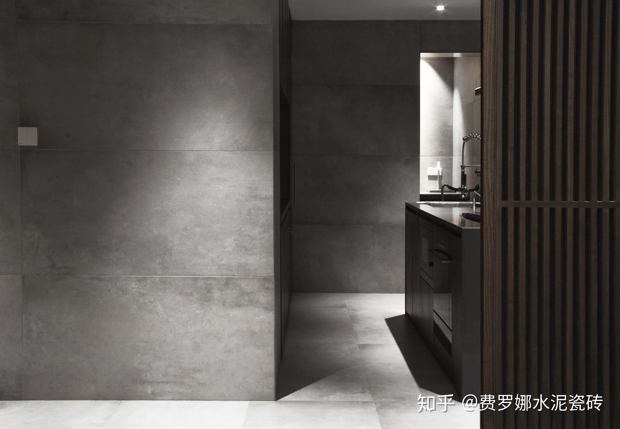 极简高级灰怎么看都不过时水泥瓷砖