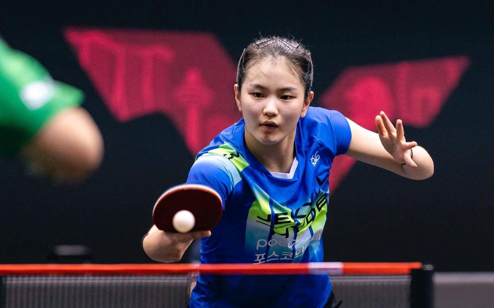 王曼昱击败金娜英陈幸同击败波尔卡诺娃林诗栋击败波尔