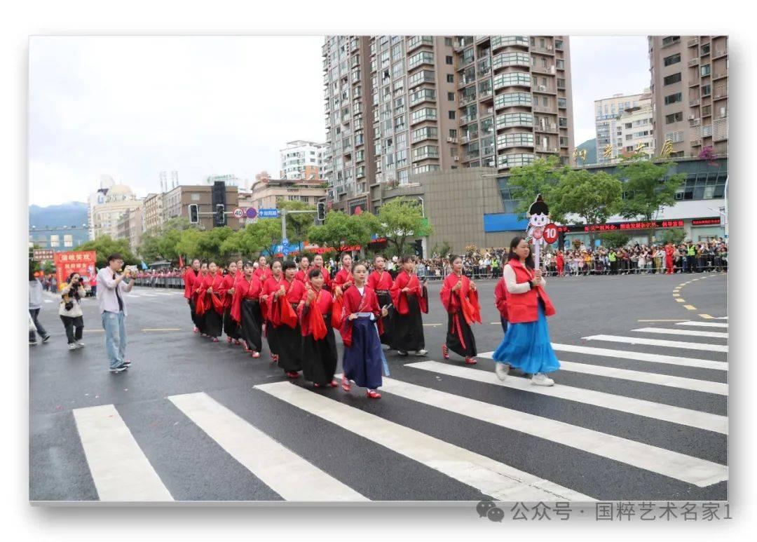 "乐来乐好"乐清市非遗民俗文化巡游精彩上演