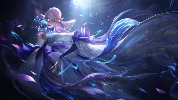 王者荣耀英雄全皮肤高清超清海报壁纸最新瑶云中君情侣皮肤时之祈愿瑶