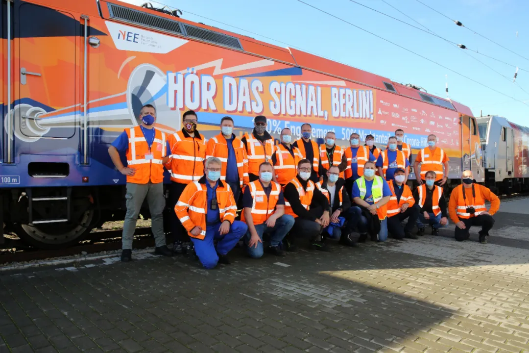 柏林的这场铁路货运罢工游行闹的是什么东西