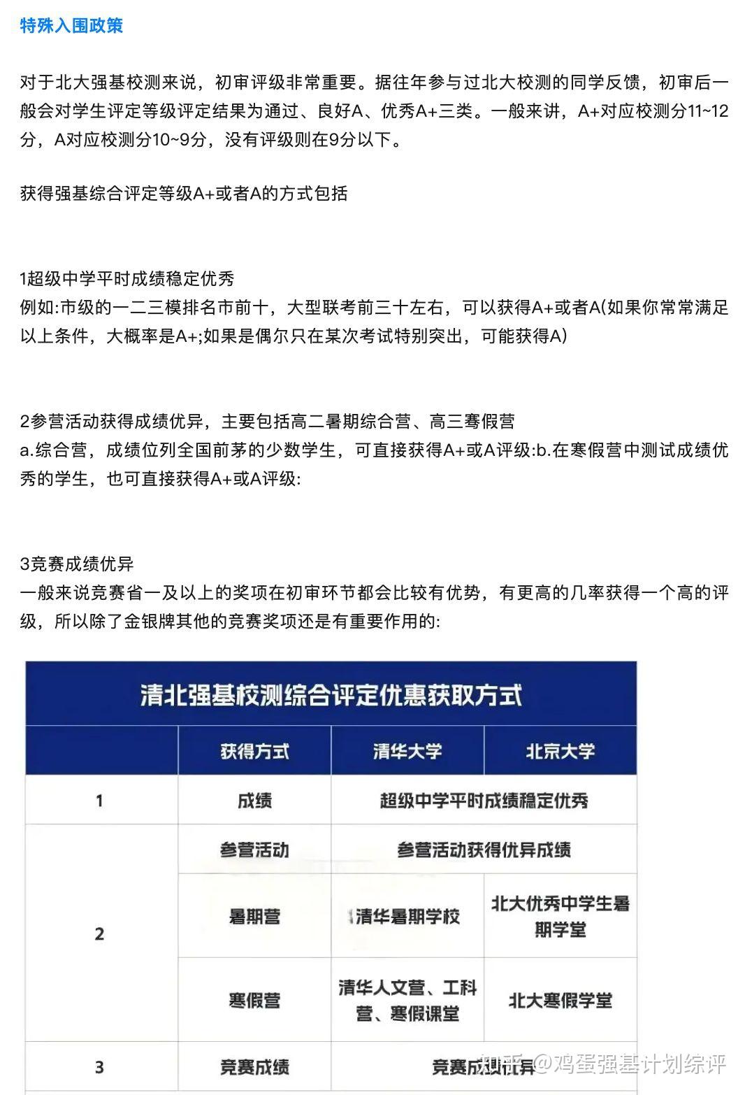 北京大学强基计划政策分数考核形式详细介绍 - 知乎