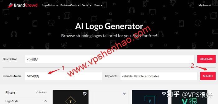 用AI制作logo，人工智能logo设计，AI生成logo，中文logo生成 - 知乎