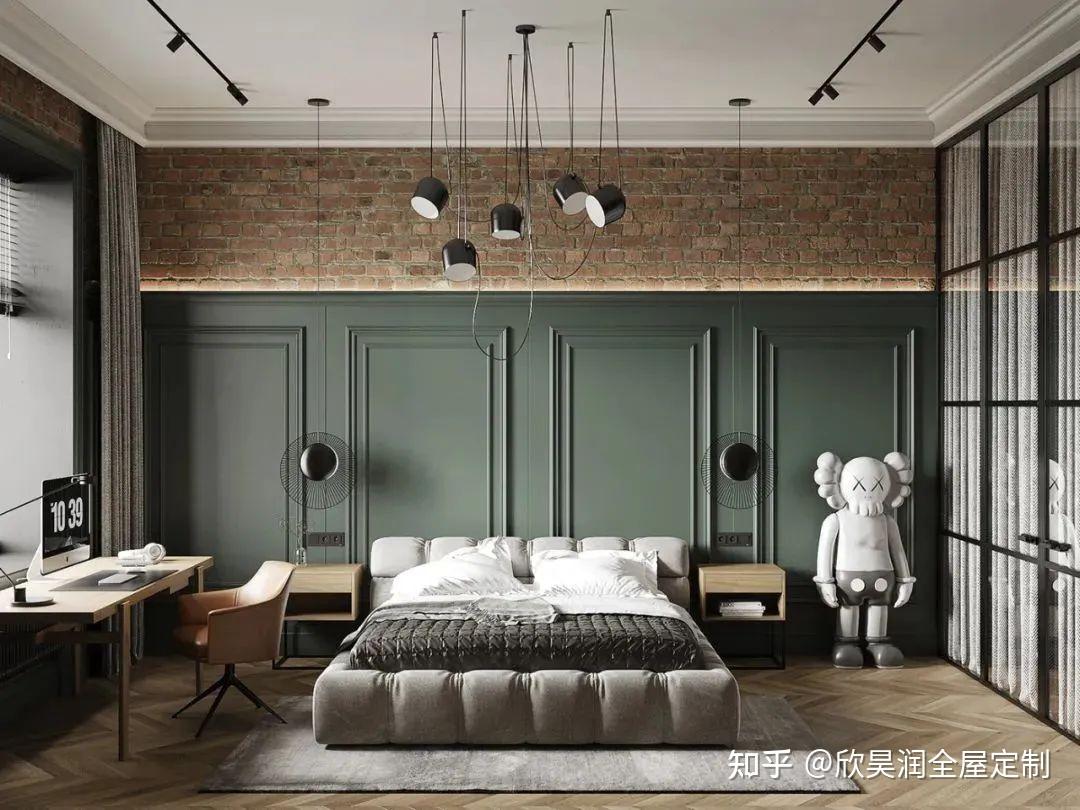 卧室背景墙这样装,比大白墙美10倍! - 知乎