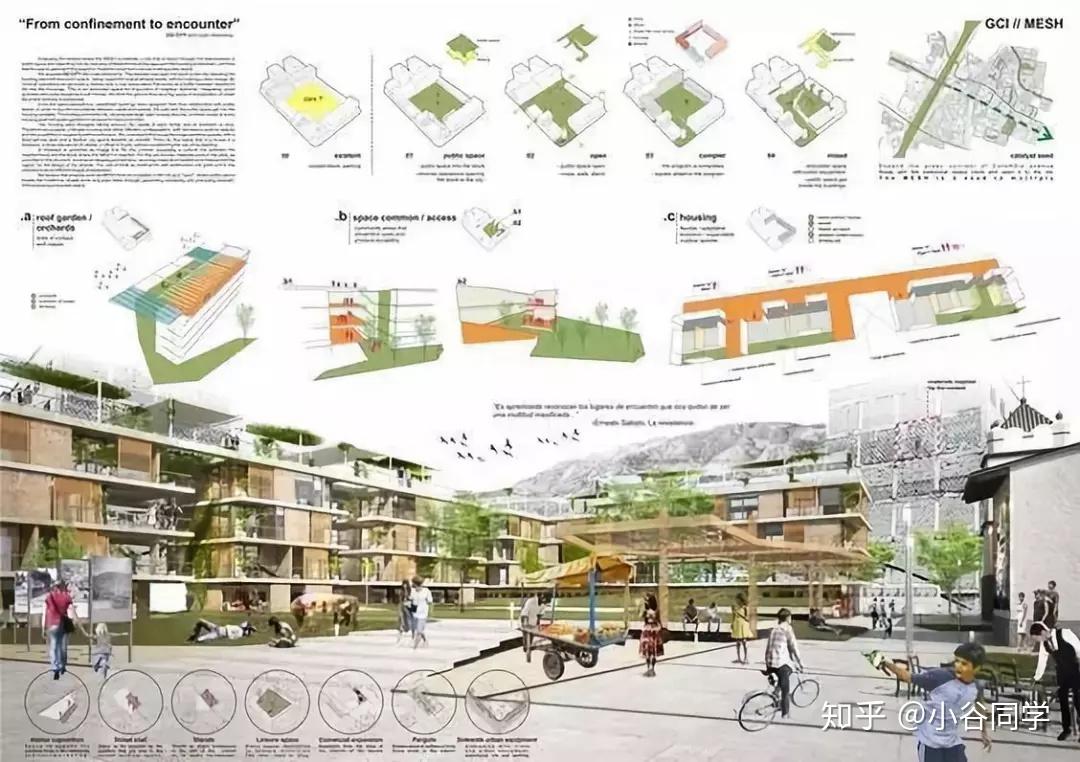 建筑设计100例精选排版,带你速速出图! - 知乎