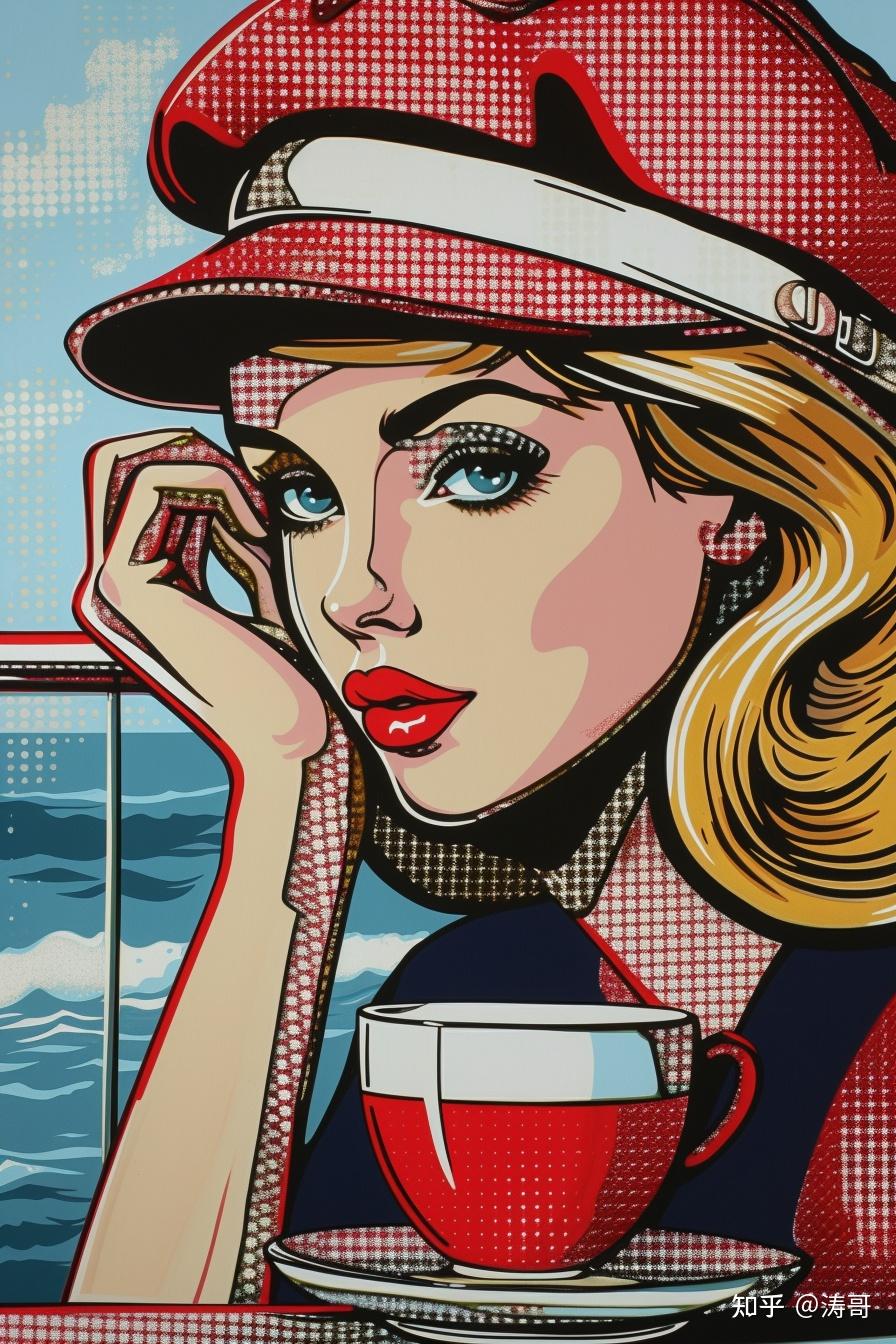 波普艺术 pop arts - midjourney绘画探索 - 西方艺术风格之十五(15