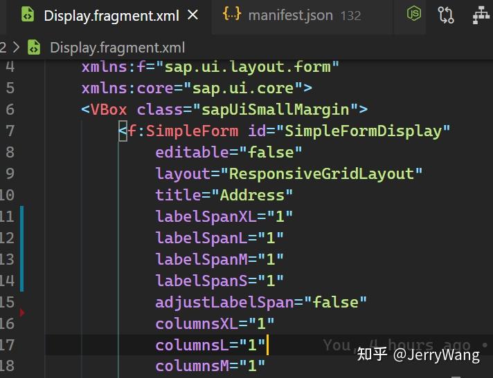 关于 SAP UI5 SimpleForm 控件里的 ColumnsL 和 labelSpanXL 的测试 - 知乎