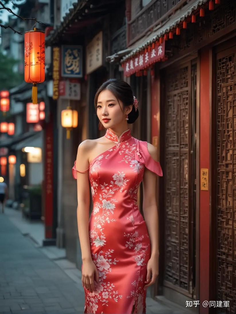 民国旗袍美女:穿越时光的绝代风华