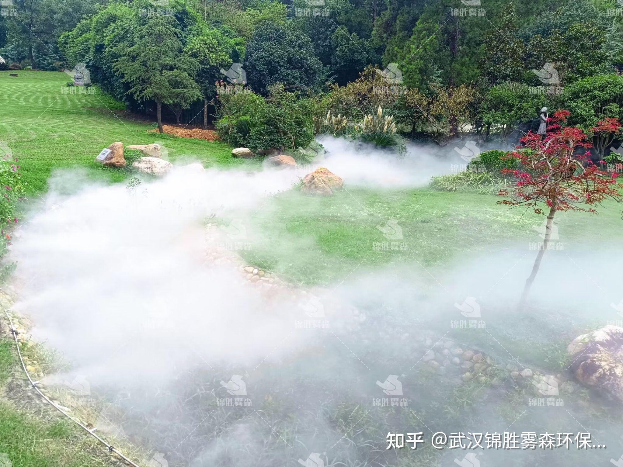 武汉东湖梅园雾森系统打造新鲜空气