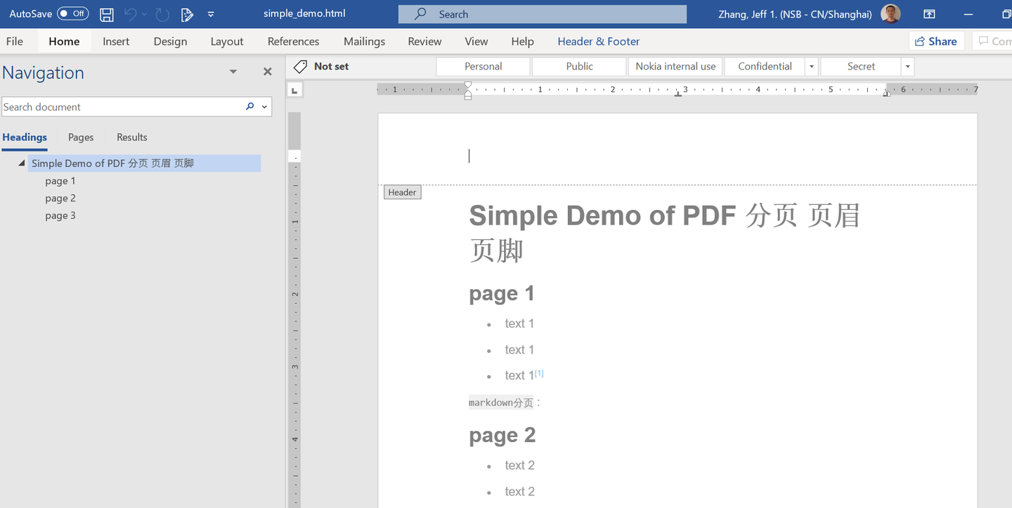 Markdown Preview Enhanced (MPE) 输出PDF文档分页及页眉页脚 - 知乎
