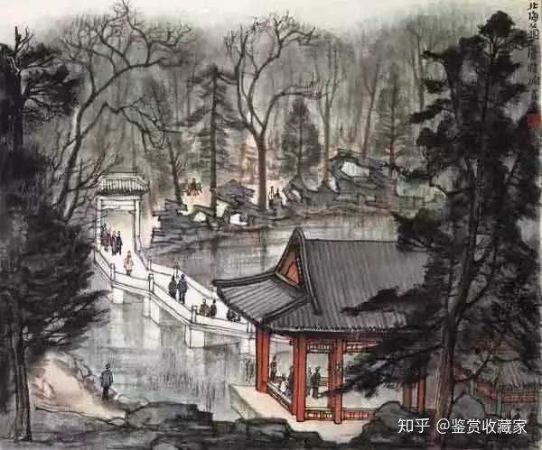李可染《万山红遍》 - 知乎
