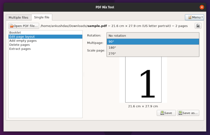 使用 PDF Mix Tool 执行常见的 PDF 编辑任务 | Linux 中国 - 知乎