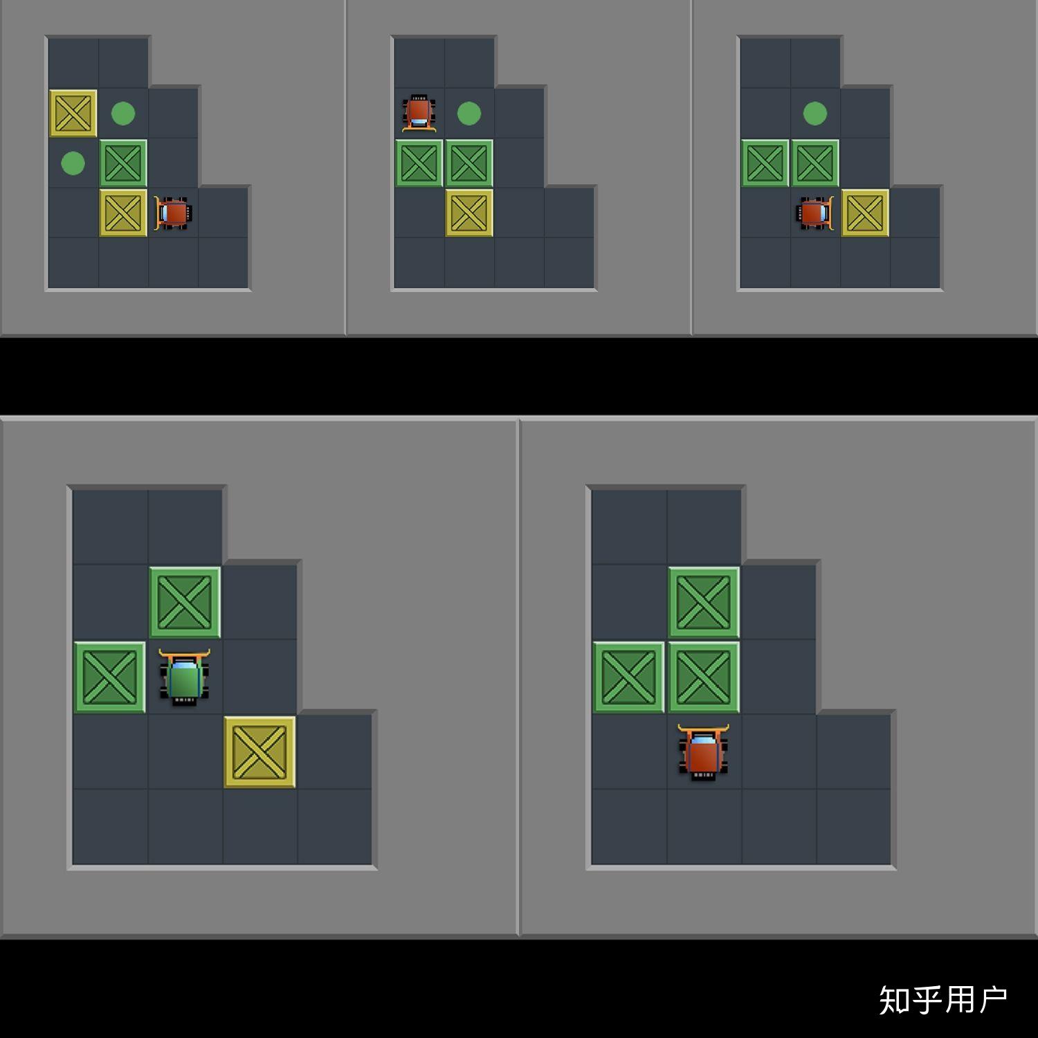 益智推箱子第一关?