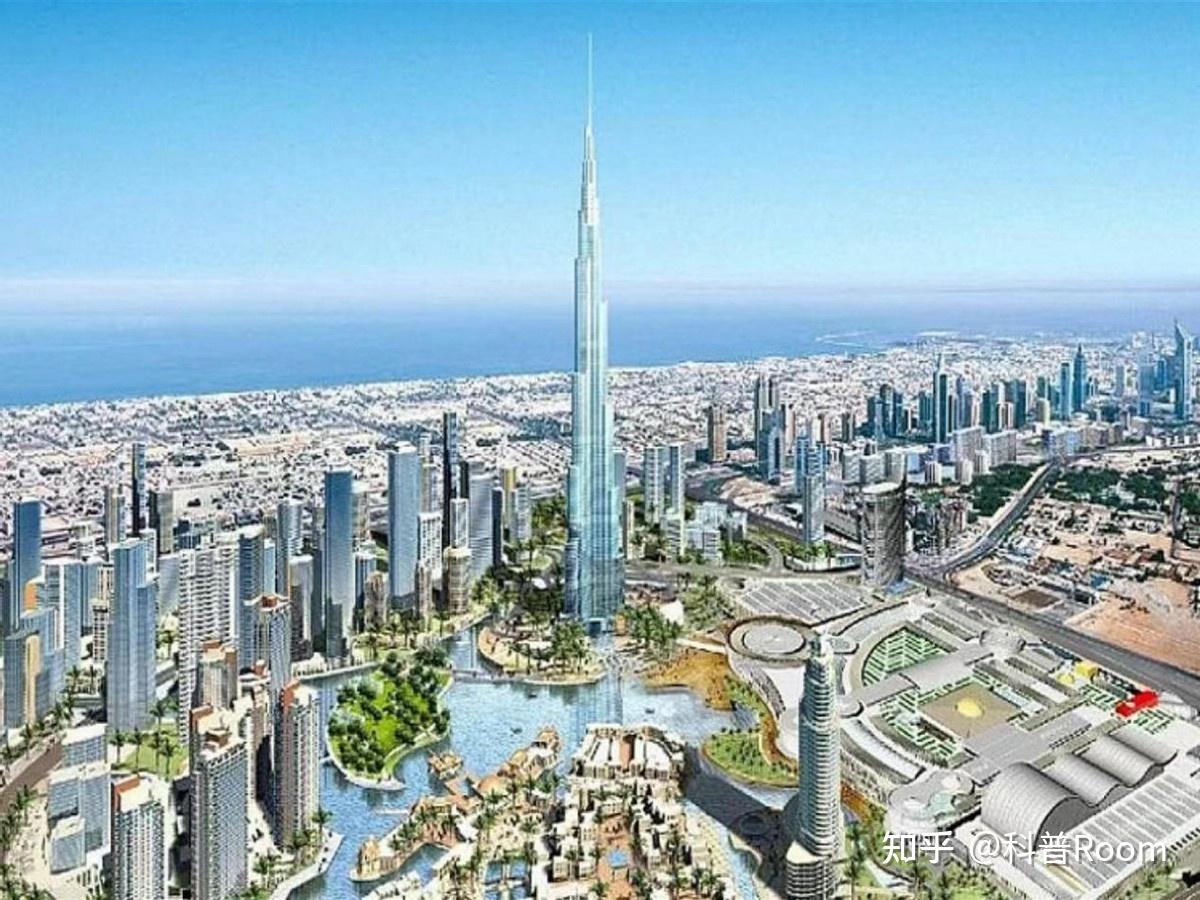 迪拜设想550米高环形“城市”，围绕世界最高楼哈利法塔-数艺网
