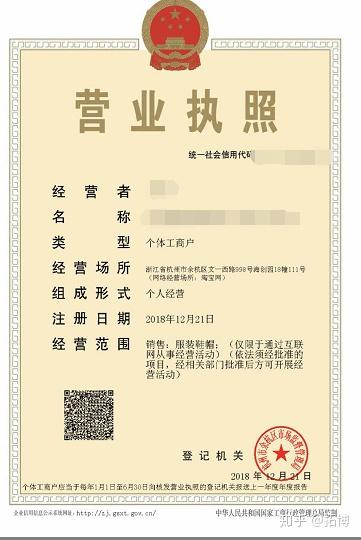 个人注册企业营业执照不交易做电商用后续要交钱吗