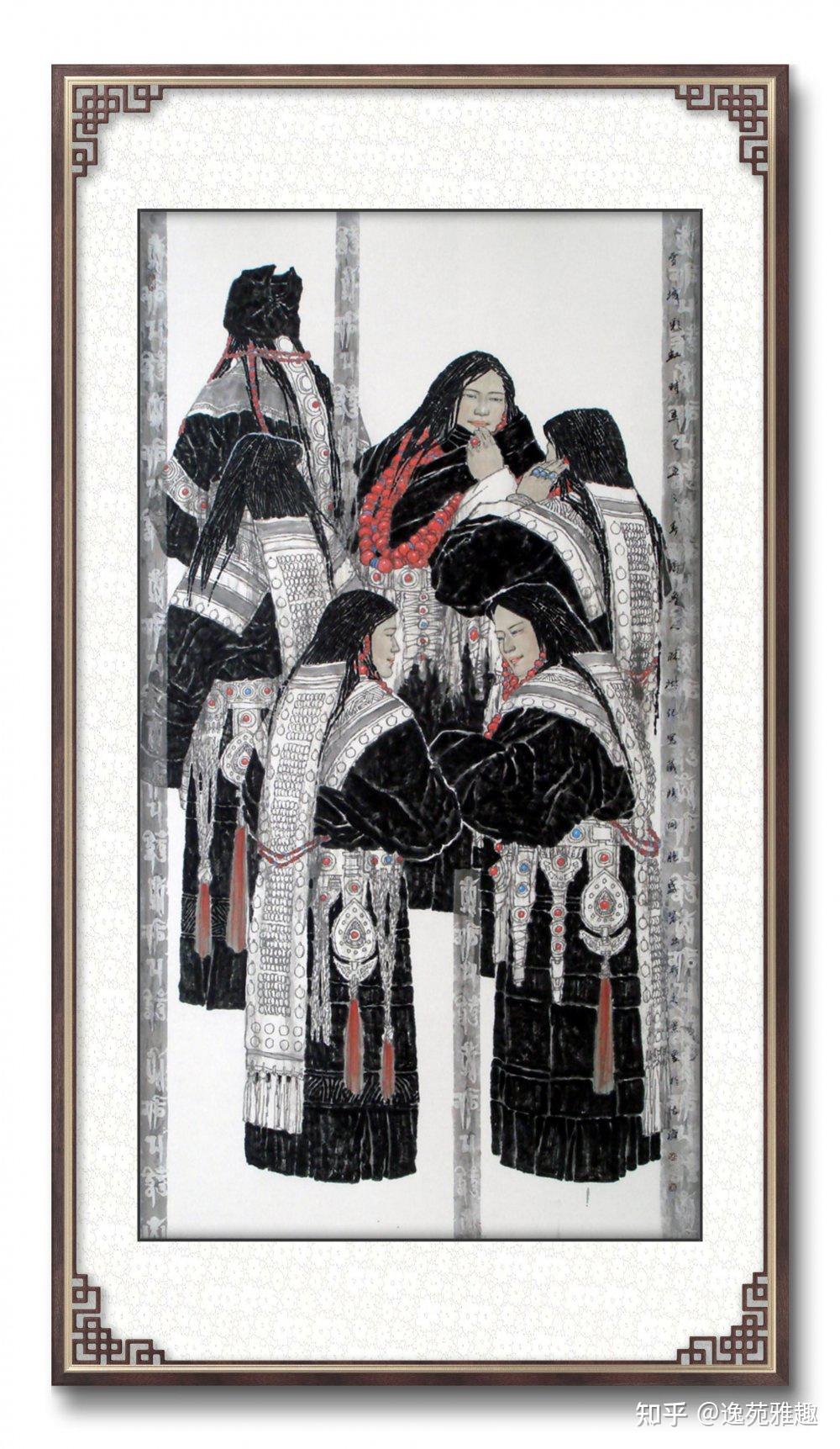 画作欣赏人生如戏精彩纷呈画家林琳作品欣赏