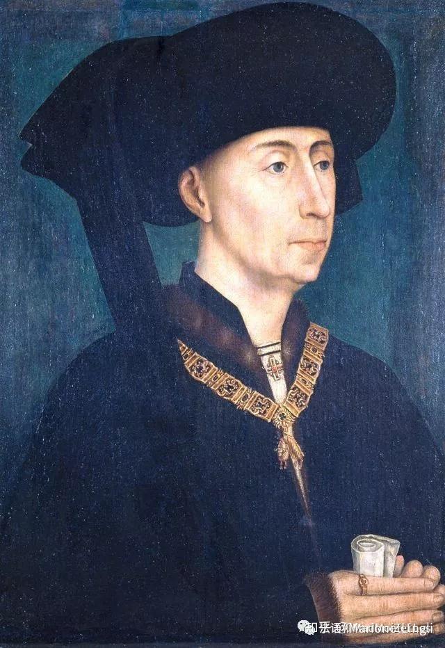 中世纪末说起:正值法国勃艮第宫的phillippe le bon公爵(也是当时西方