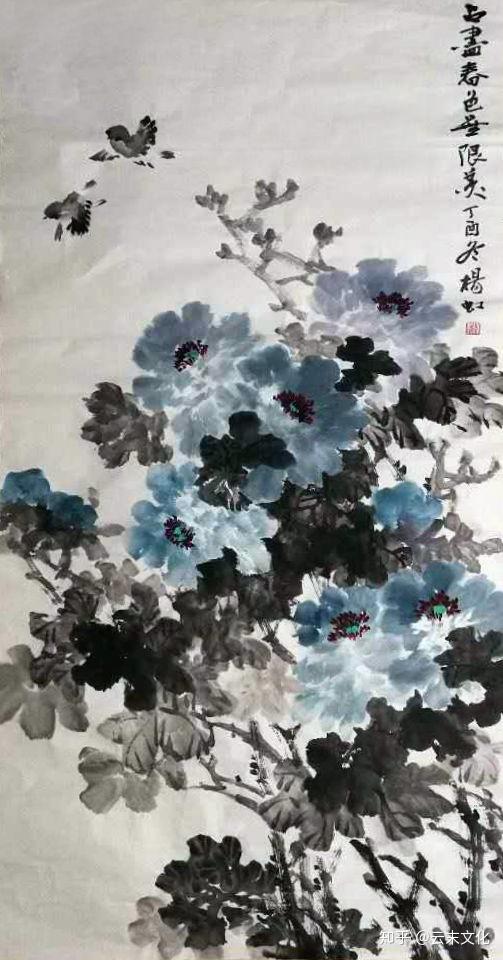 云末文化中国国画画家杨虹妙手丹青淡逸劲爽