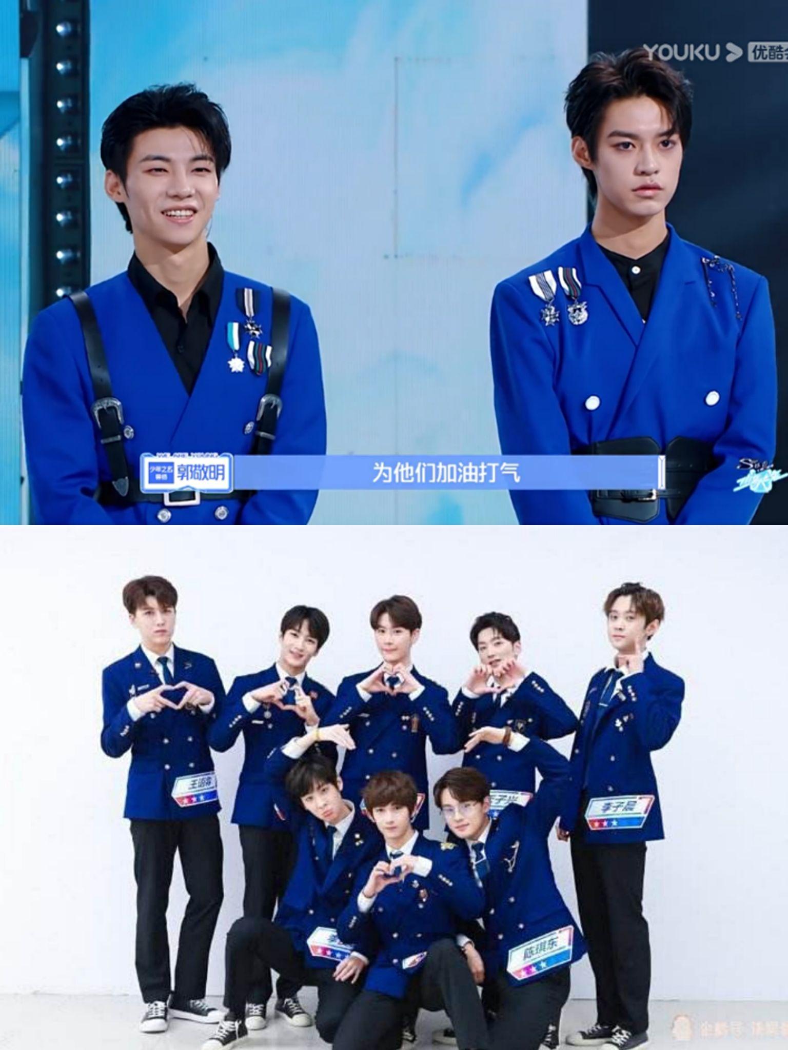 少年之名第二次公演舞台上