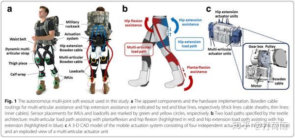 抛弃骨骼的外骨骼 柔性外骨骼soft Exosuit技术解析 知乎