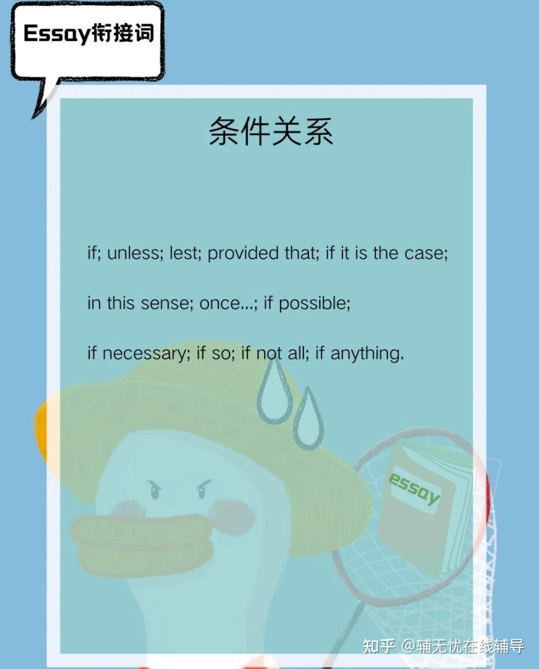 高分essay目衔接词你都掌握了吗? - 知乎