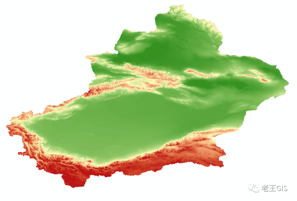 中国分省30米分辨率demnasa2020版
