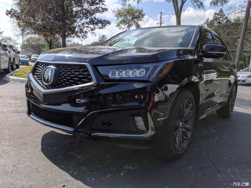 讴歌mdx,黑武士,很有档次的豪华中大型suv,气势不输奥迪q7