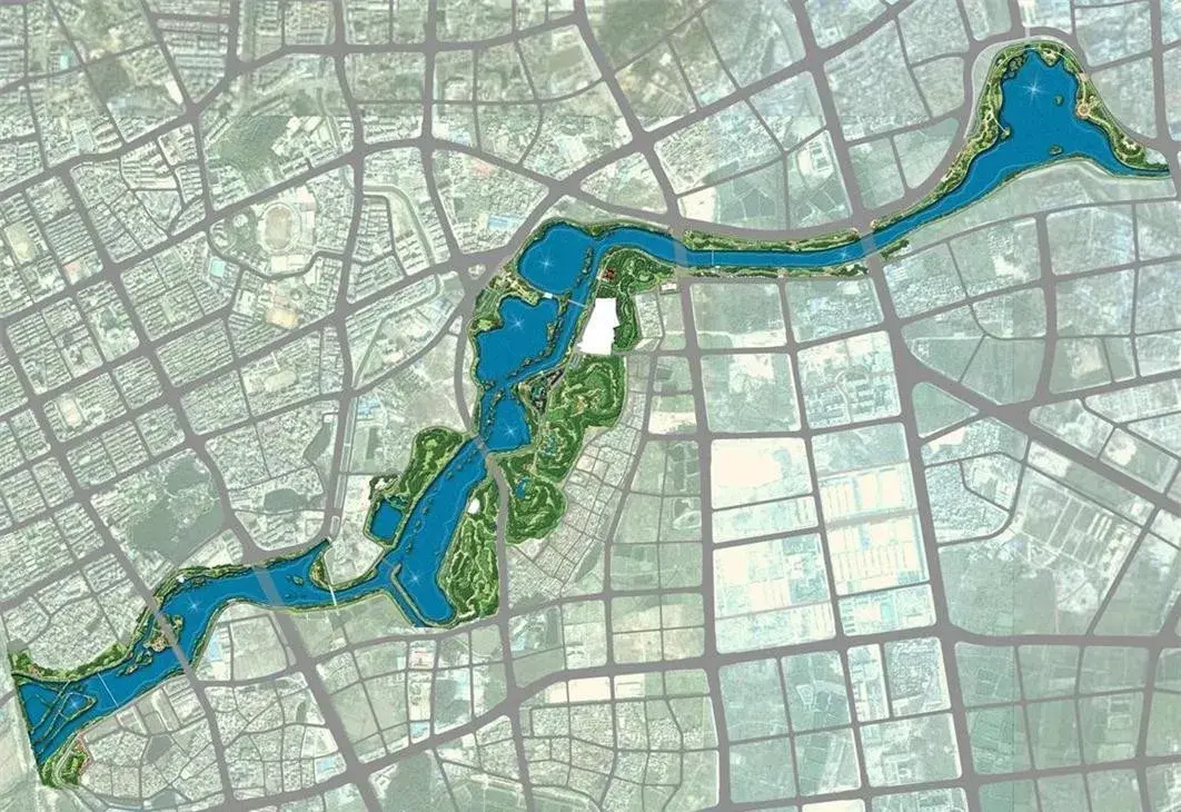 通过自然和人文注入活力的滨水景观空间力作——广州花都湖公园