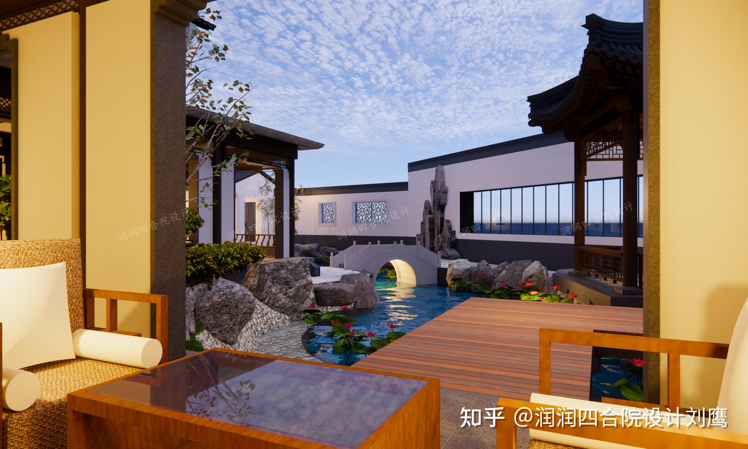 润润四合院设计刘鹰:传承苏式四合院大宅,连廊移步异景,9处小院各具风韵 - 知乎