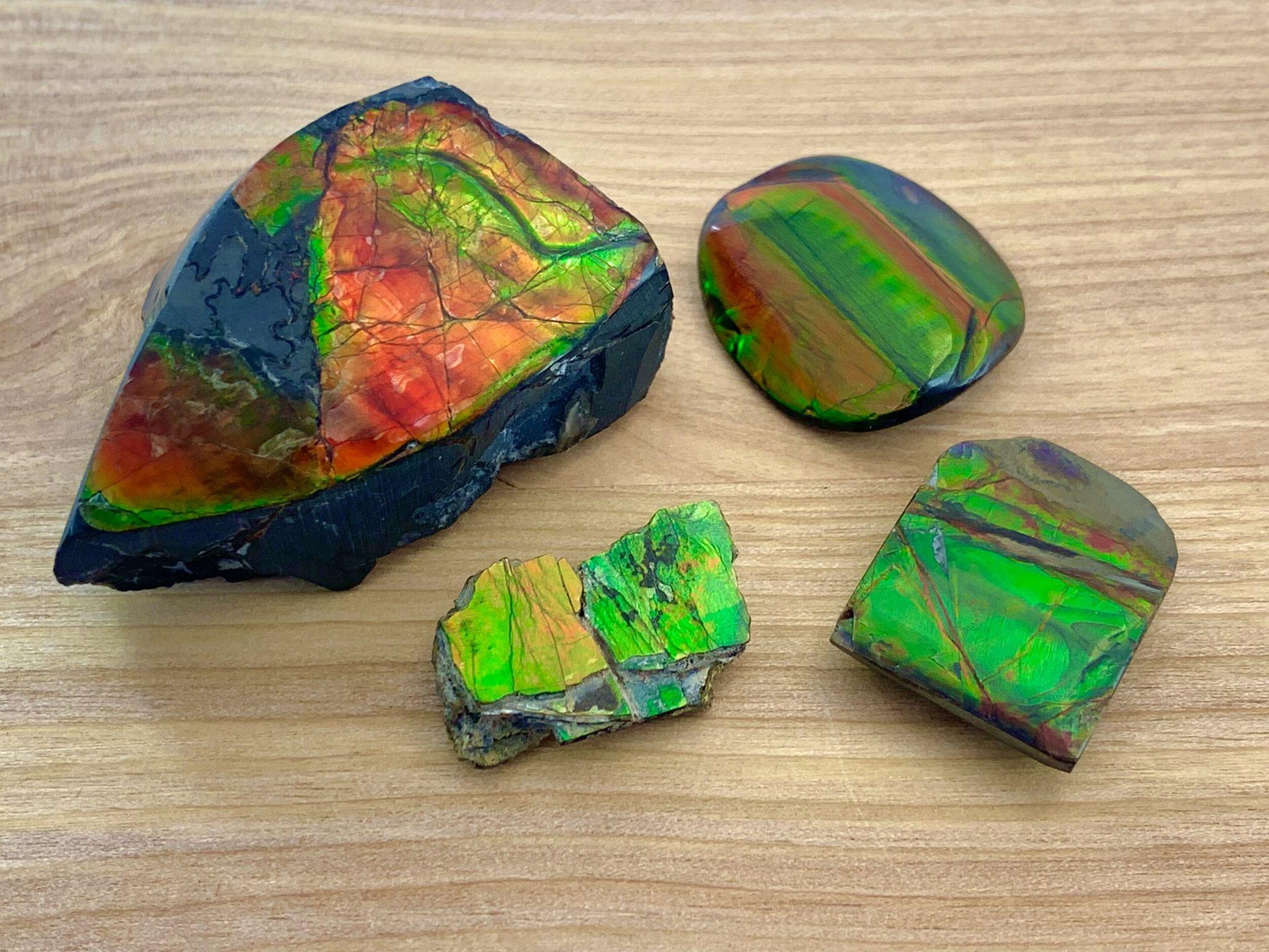 七色彩虹般的最美丽菊石,博物馆的镇馆之宝:彩斑宝石【睡前软体动物学