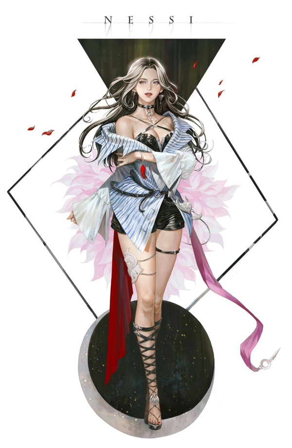 性感炸弹韩国画师nessi插画作品欣赏