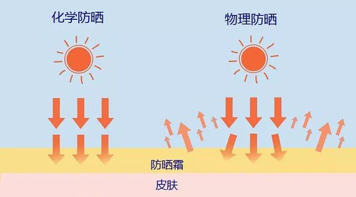 在脸上形成阻隔膜来阻挡或吸收紫外线,在没有做任何防晒措施的情况下