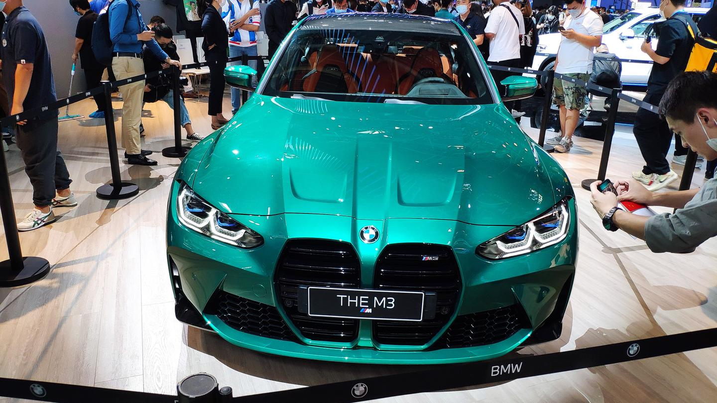 2020年北京车展全新宝马m3实车亮相