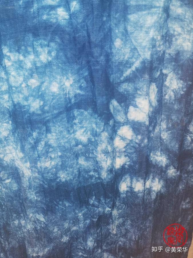 夏布靛蓝云染一组