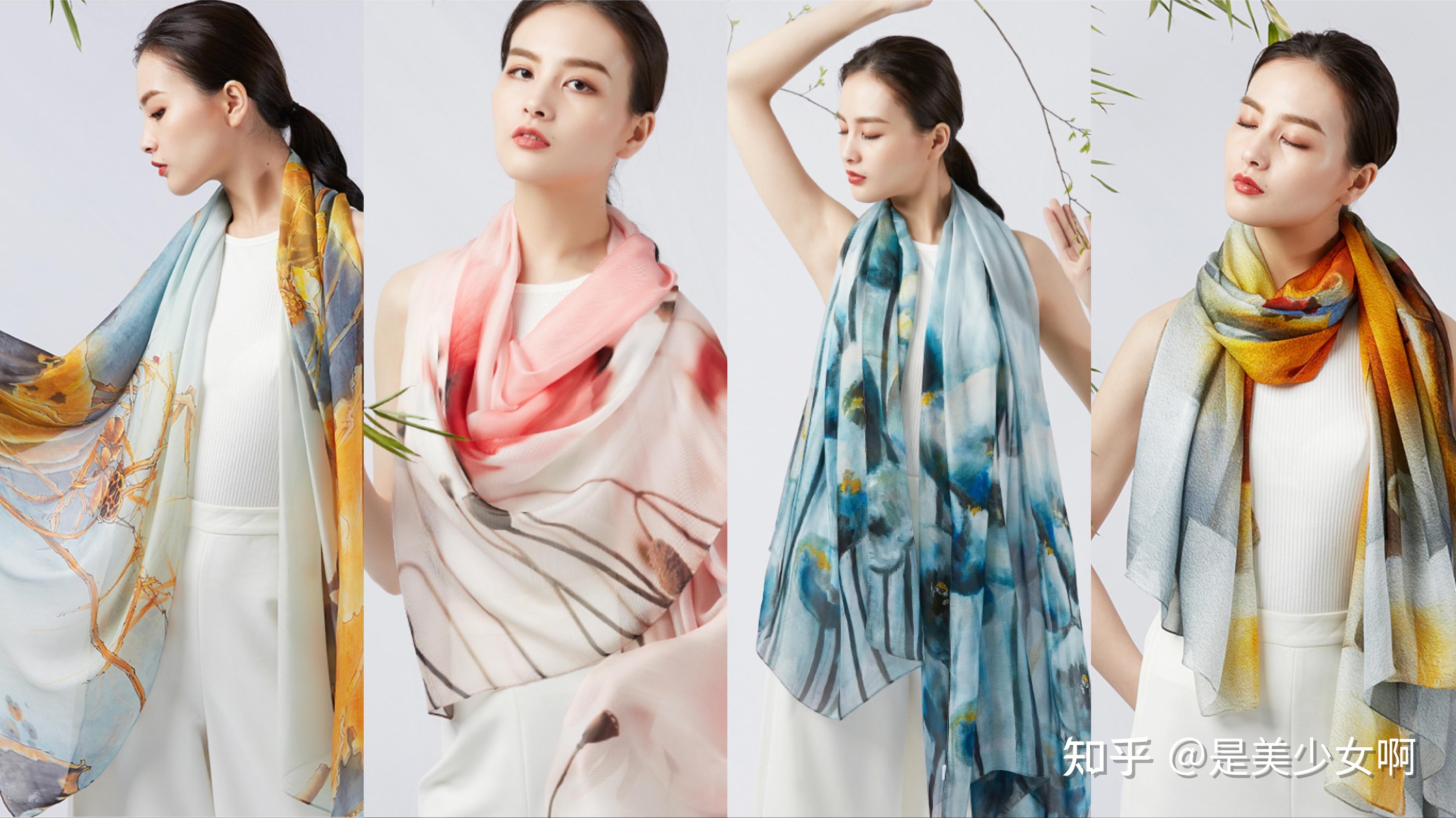 接下来就是不同款式的丝巾推荐了,下面这些丝巾相对来说,在品牌的口碑