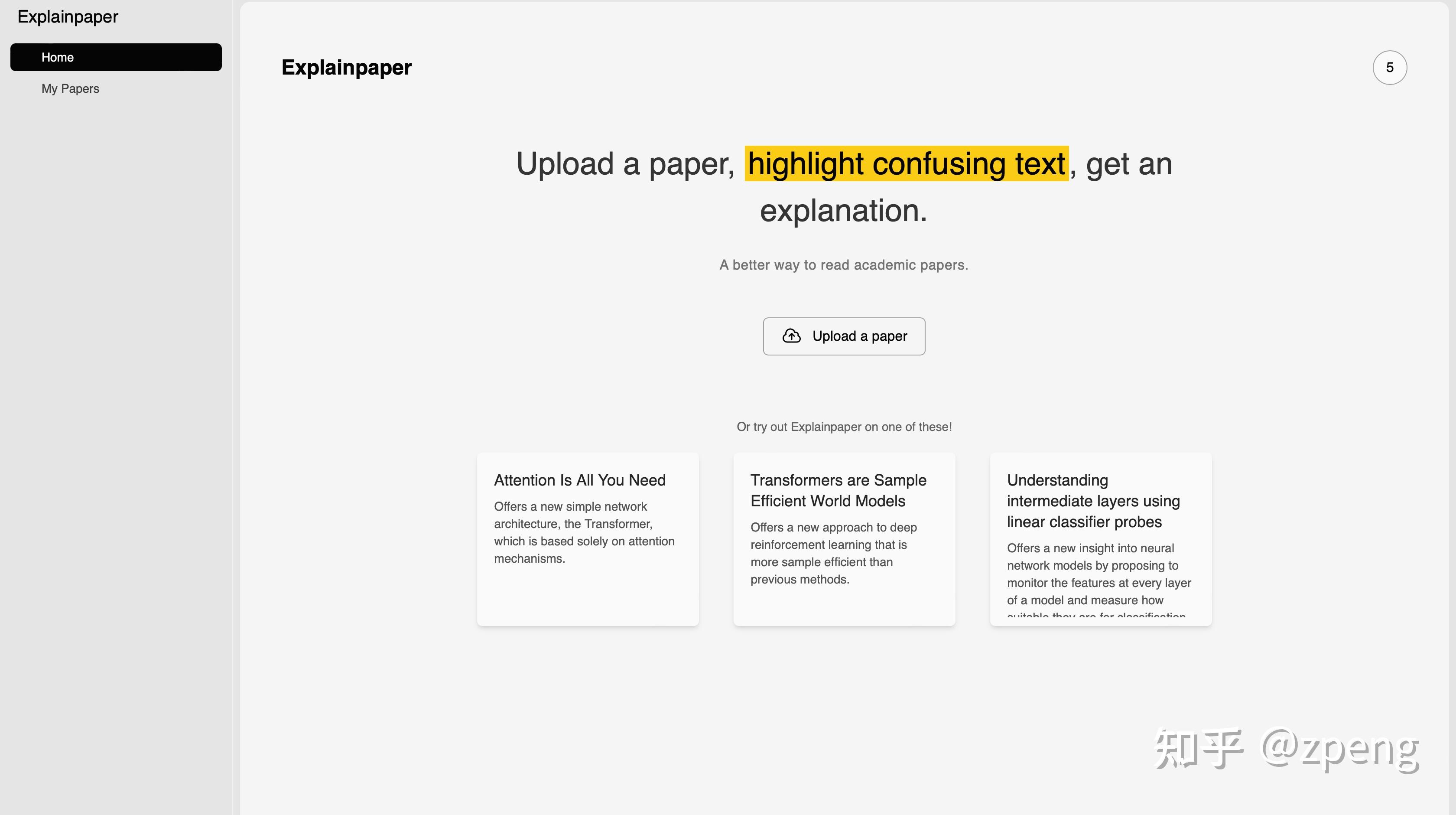 Explainpaper 模型方法-AI帮你读论文的Explainpaper - 知乎
