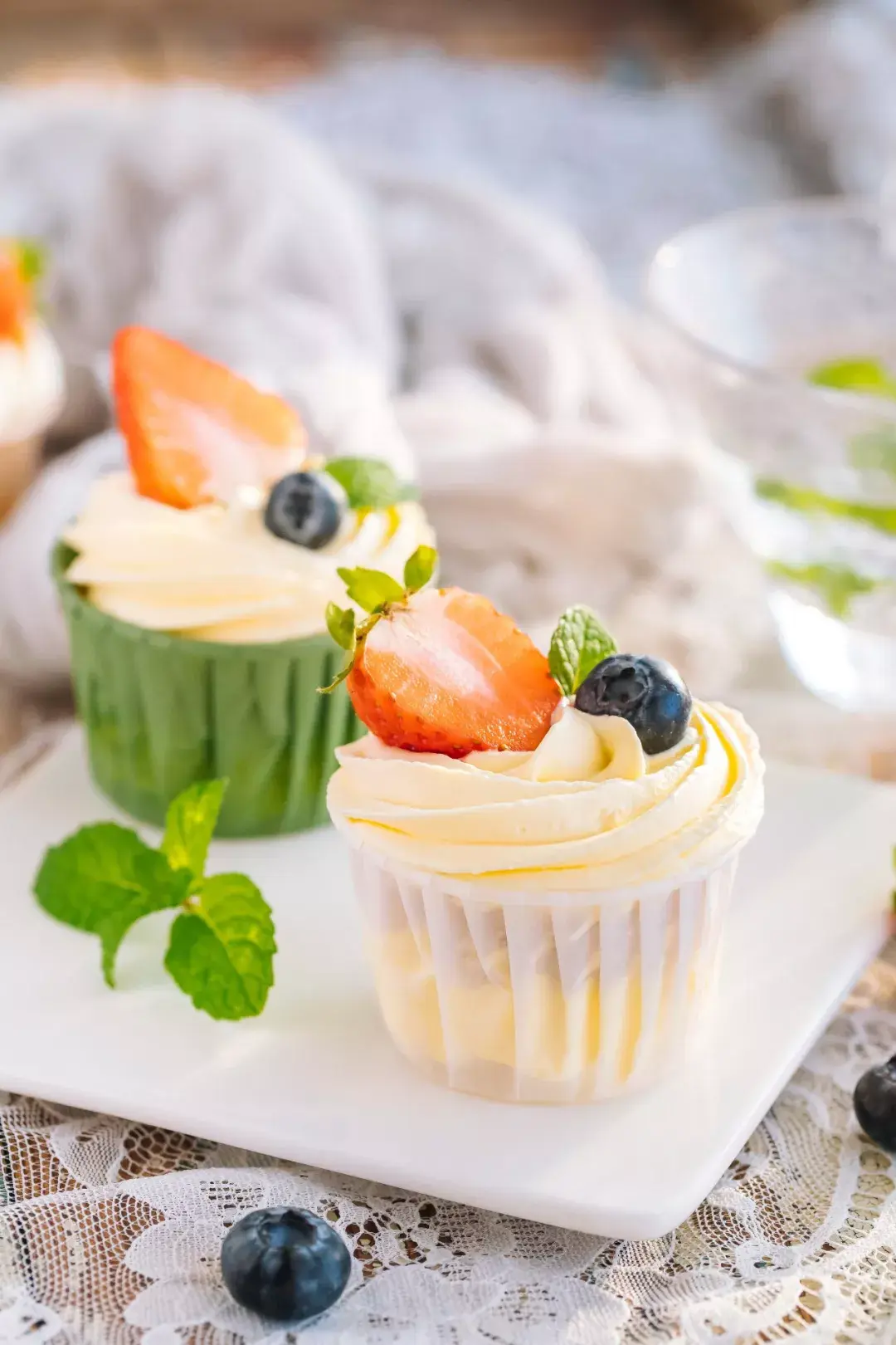 伯爵红茶杯子蛋糕你的杯子蛋糕距离甜品台仅一步之遥