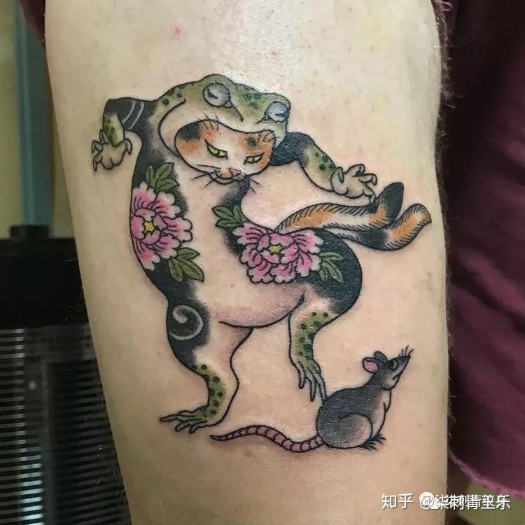 【柒刺青纹身素材第五十二期——蟾蜍】