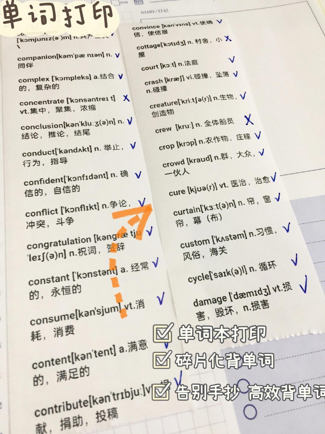 打印英文-生词本- 知乎