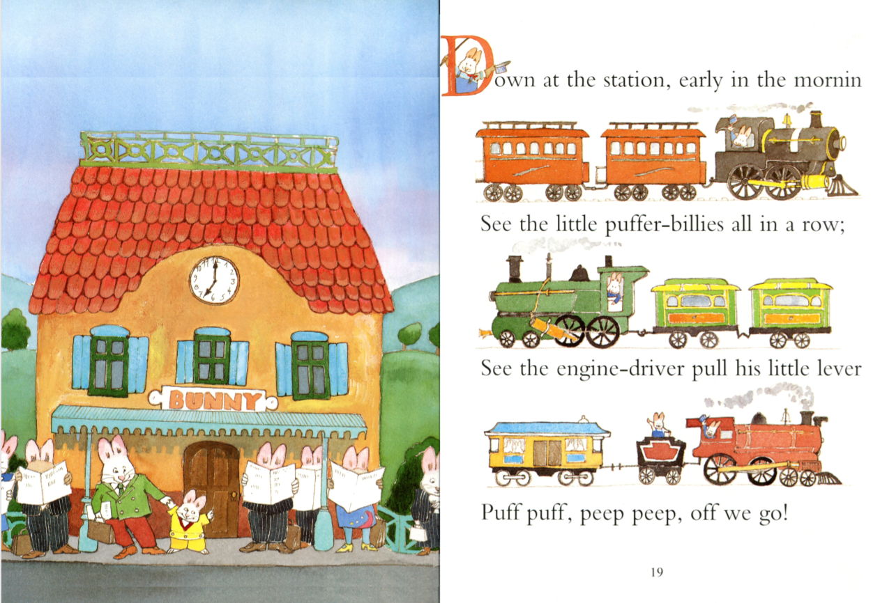 鹅妈妈童谣07downatthestation