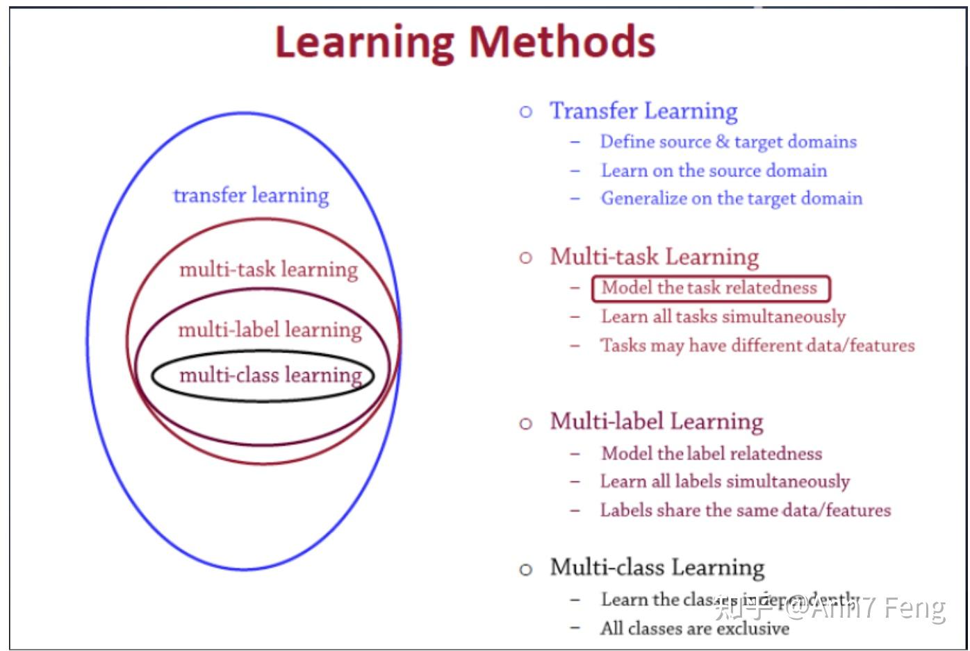 Multi task label class learning multi scale learning multi view