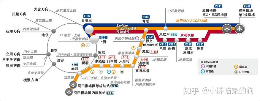 羽田机场 vs 成田机场 