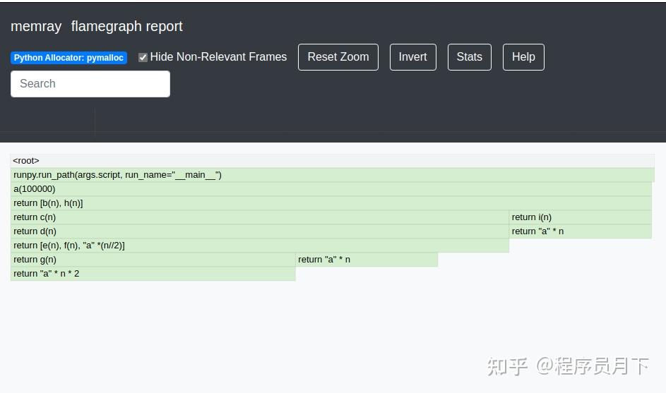 性能测试,python 内存分析工具 -memray - 知乎