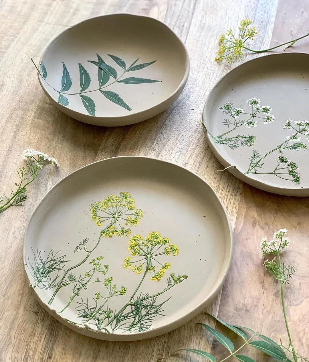 陶瓷肌理丨diy压花陶艺打造花样特效新皮肤