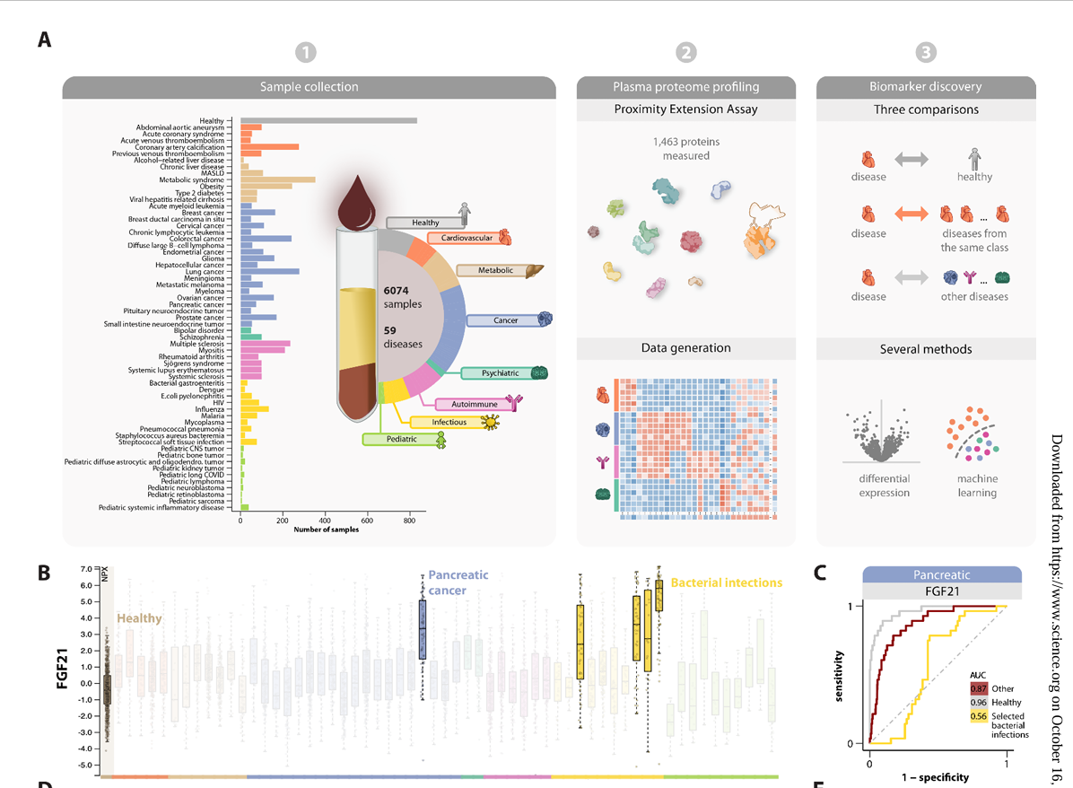 Science 2025 A human pan-disease blood atlas of the circulating ...