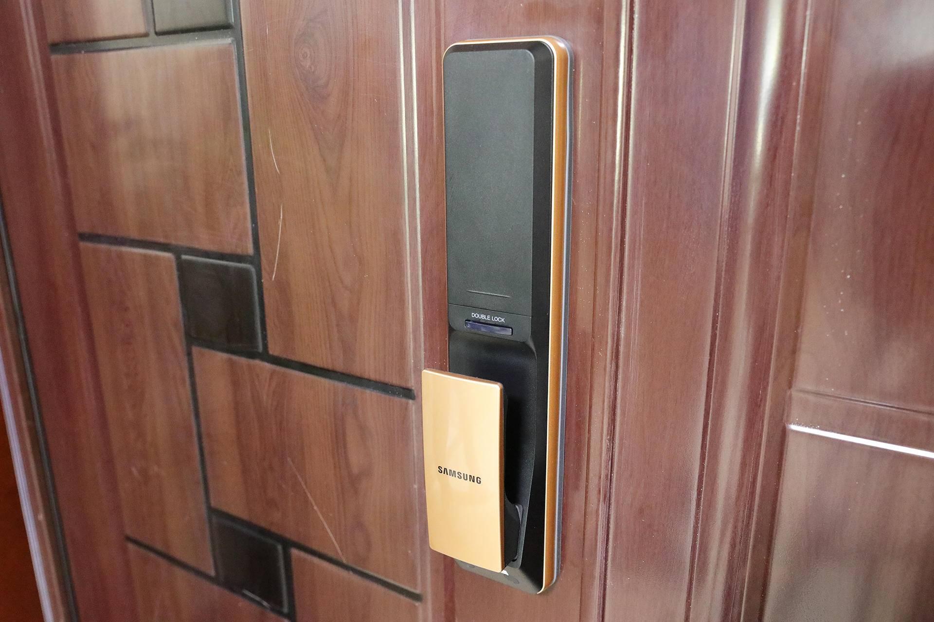 防密码偷窥防指纹泄漏三星半导体指纹锁做好家庭安全第一防线