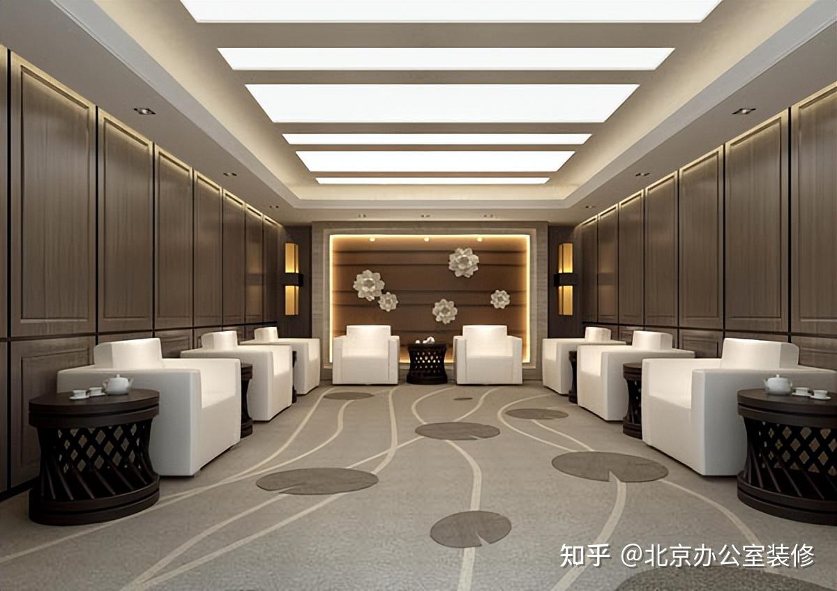如何把国企的办公室,设计出大气威严的形象与格局 - 知乎