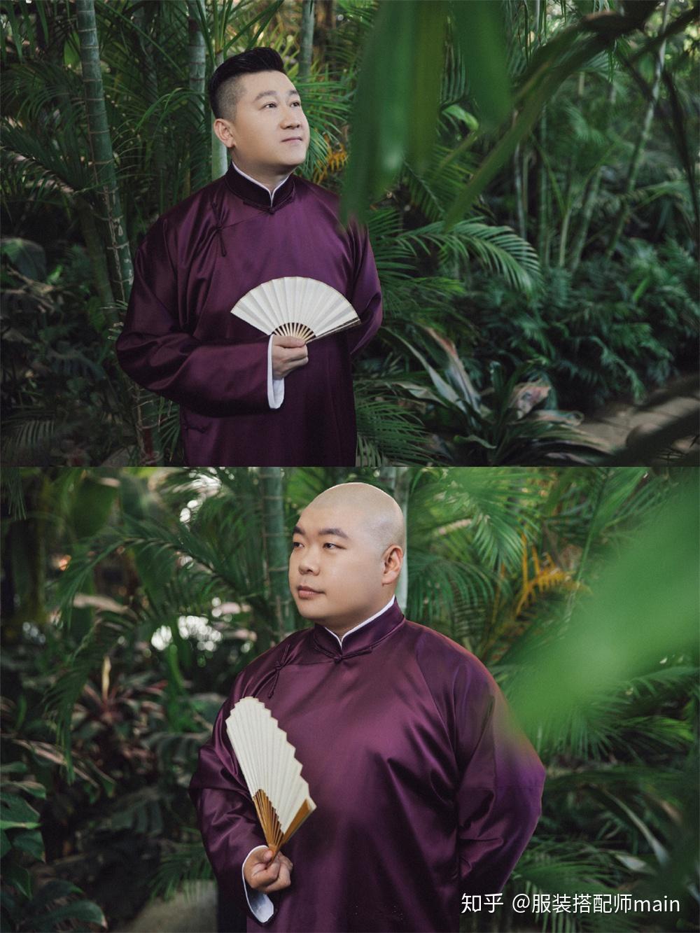 德云社集体转型当潮男郭麒麟长袍俊朗非凡老爹郭德纲风度翩翩