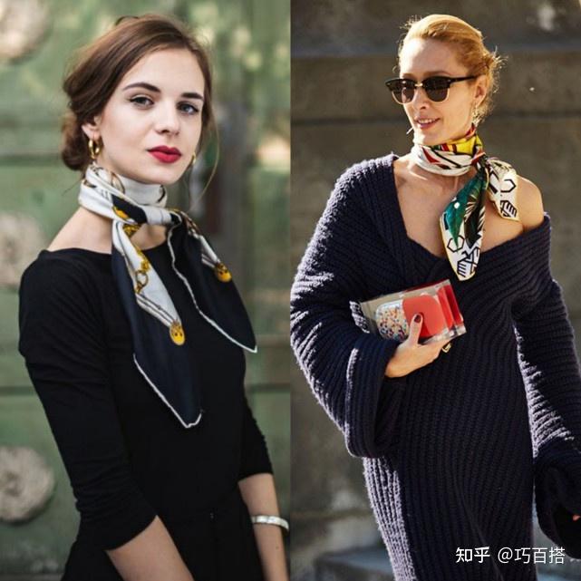 饰品搭配小能手赫本,曾经说过:当我系上丝巾时,才前所未有地感受到