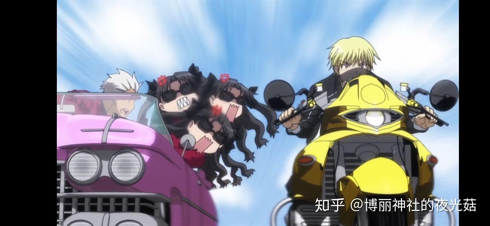 有谁知道动漫的一些飙车场面